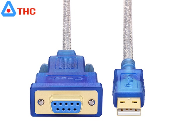 Cáp chuyển đổi USB to RS232 Dtech